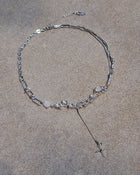 アークティックフラワースターネックレス