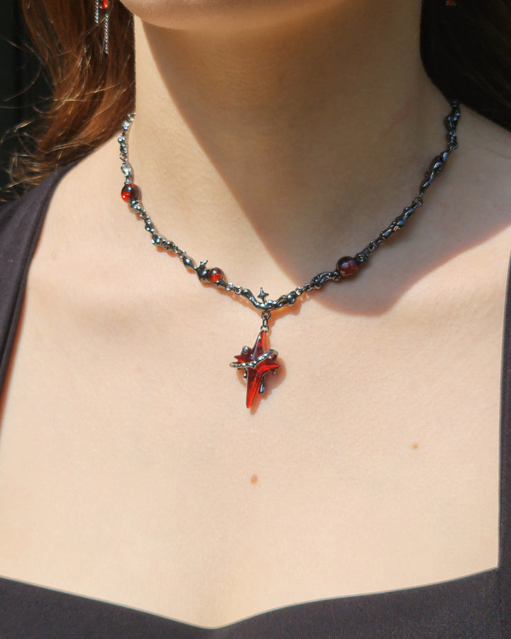 Blood Star Necklace - Nikaneko
