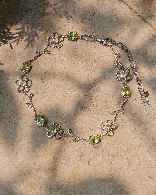 Green Bloom Necklace - Nikaneko