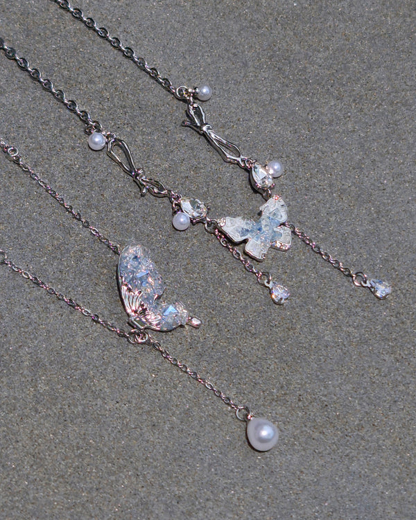 Icy Wings Necklace Set - Nikaneko