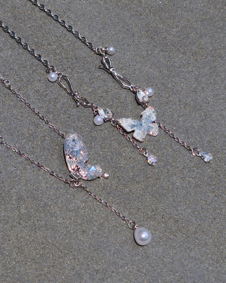 Icy Wings Necklace Set - Nikaneko
