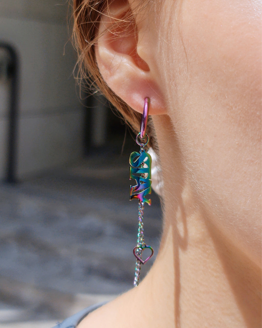 STAY Stray Kids Earrings Iridescent - Nikaneko