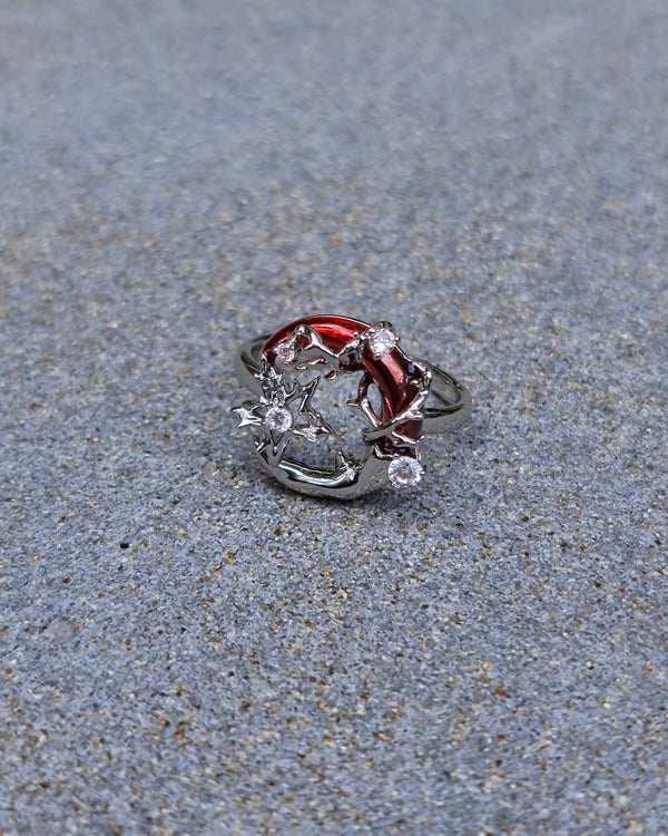 Scarlet Moon Ring - Nikaneko