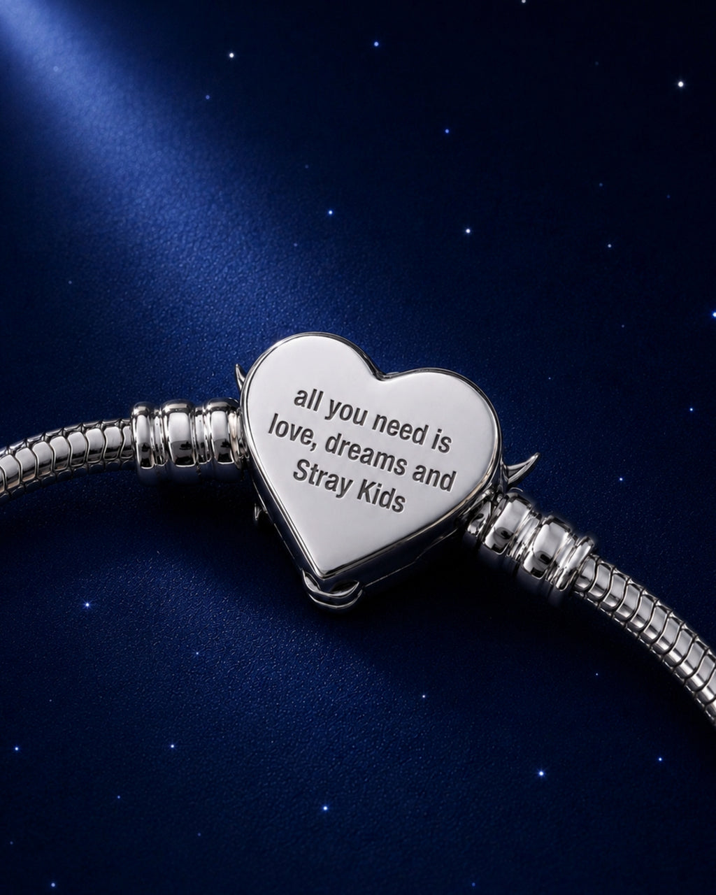 Stray Kids Dominate Heart Charm Bracelet